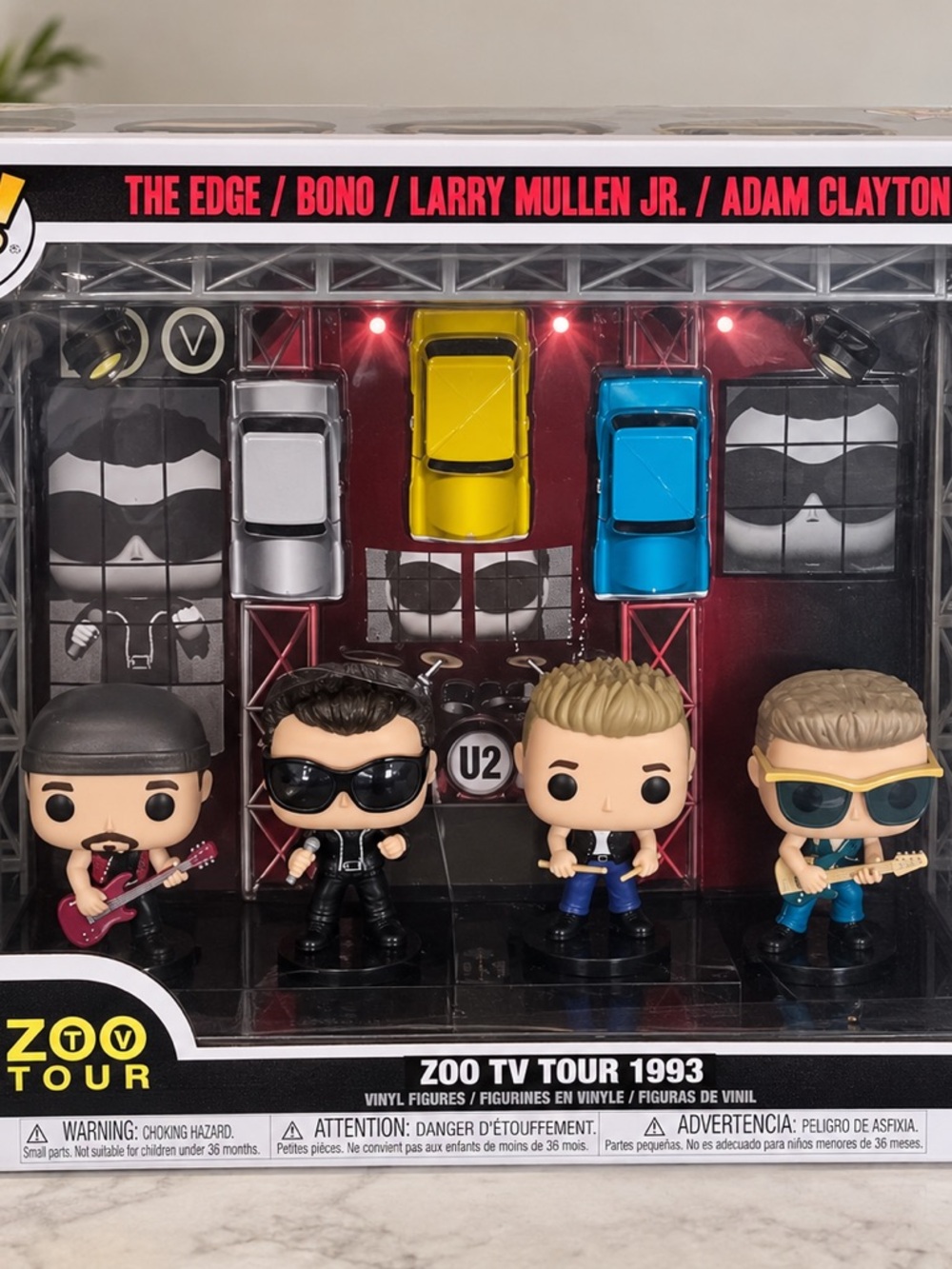 Funko U2 Pop! 1993 Zoo Tour edition.